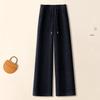 Women's Bright Sparkle High-Waist Wide-Leg Sweatpants for Autumn/Winter 2025