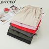 BITCED Quick-Dry Workwear Trousers for Women Summer/Autumn High-Waisted Wide-Leg Slimming Casual Trousers