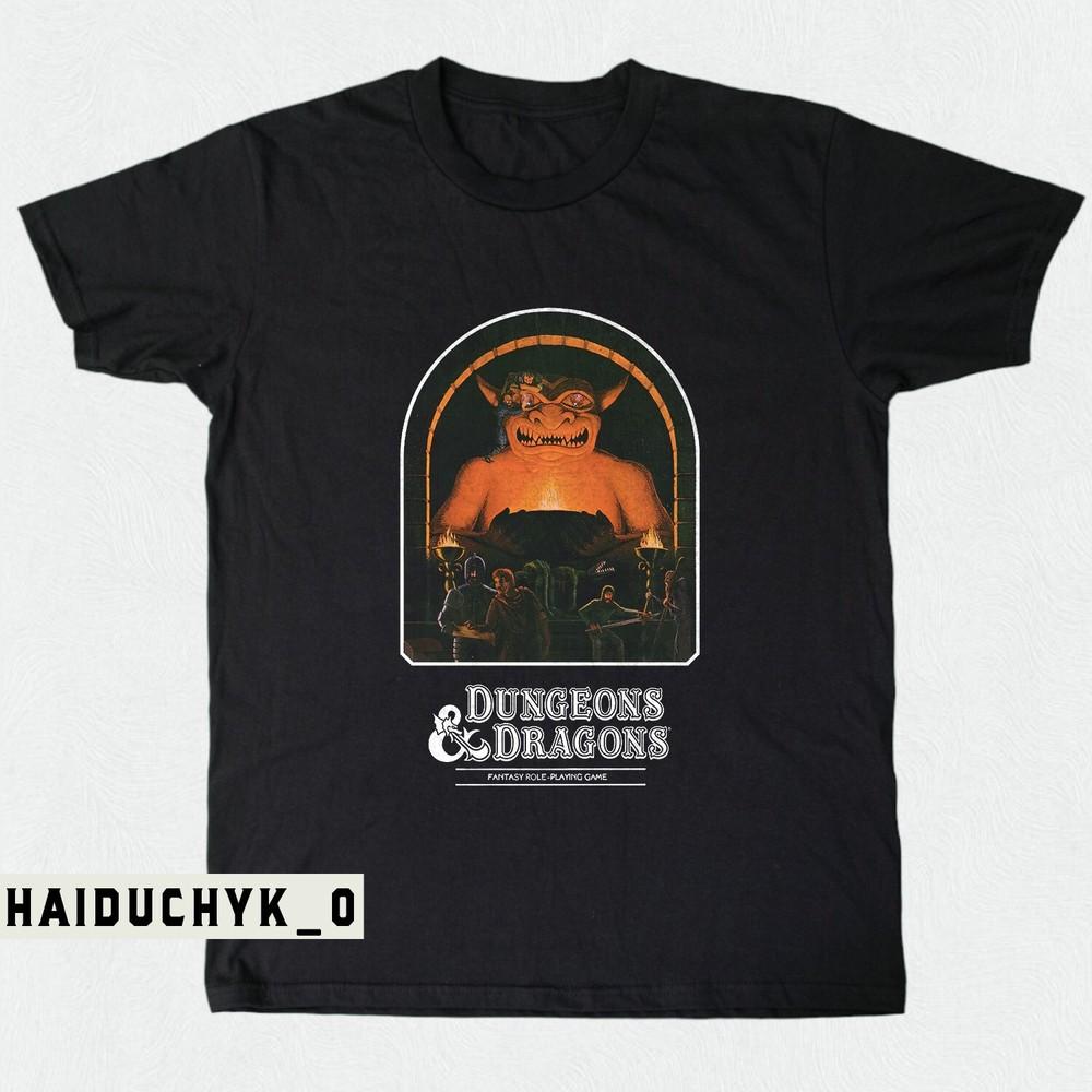 Goblin Cauldron Dungeons & Dragons Unisex Black T-shirt Size S-5XL Unisex T-Shirt L