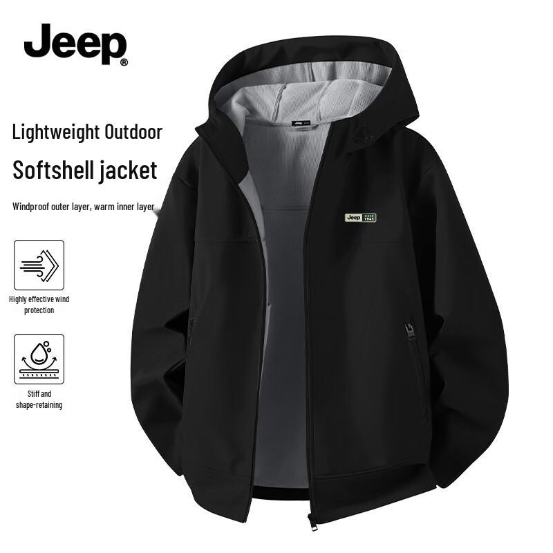 Jeep Men s Spring Outdoor Softshell Jacket XL