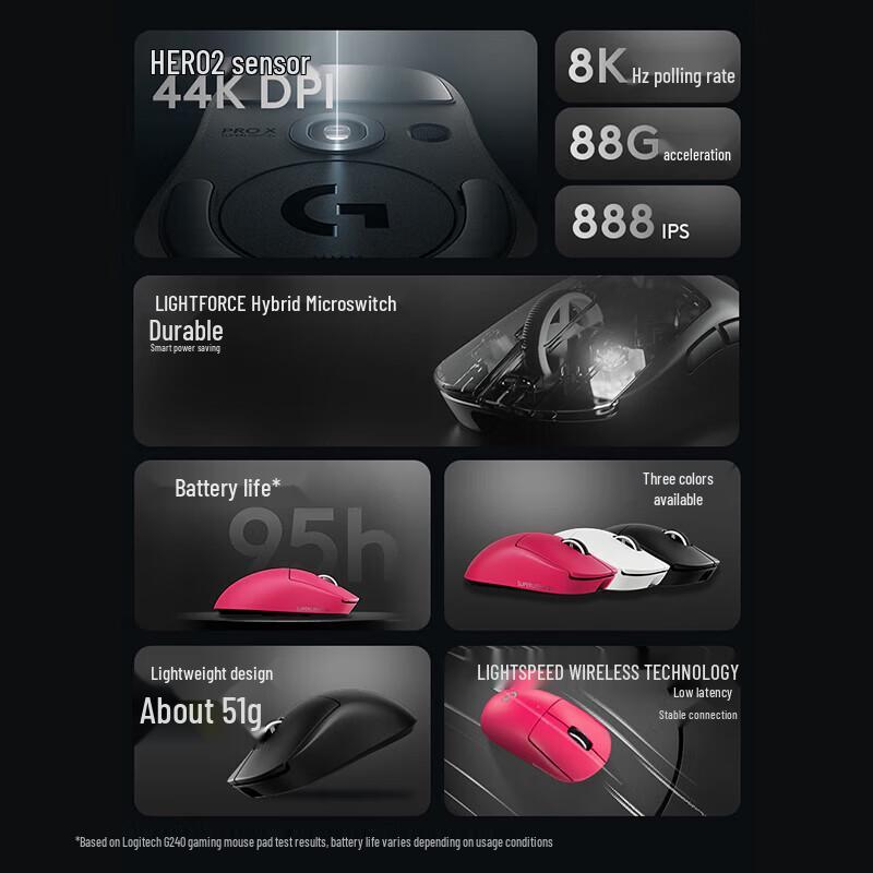 Logitech G GPW4 Wireless Gaming Mouse