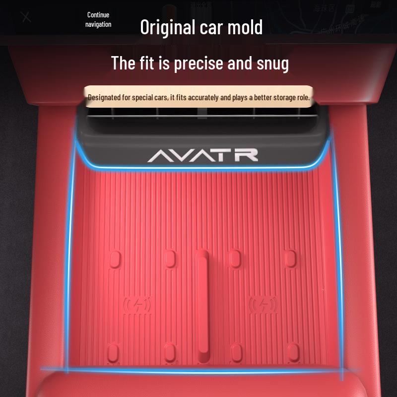 Silicone Protective Pad for Avatr 06 Wireless Charger - Original Car Color