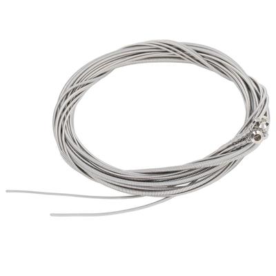 4Pcs Guitar String Ball End Steel Bass Strings Instrument Accessory for Replacement