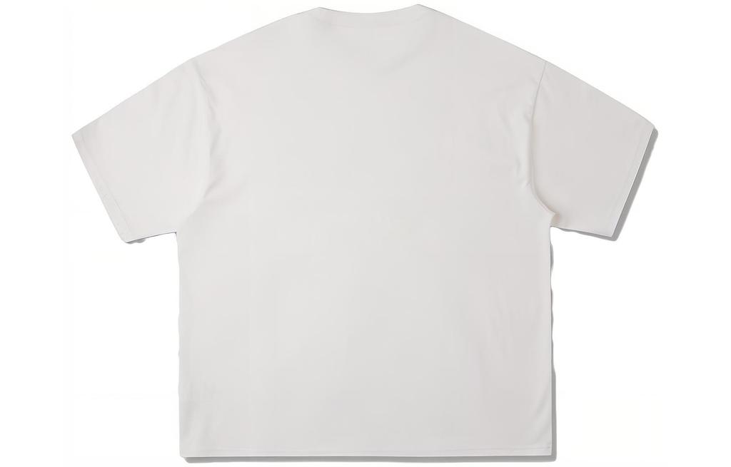 Converse T Shirts Unisex White Crew Neck Moderate Straight Fit 10026097-A01