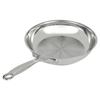 8 Inch Stainless Steel Skillet Induction Ready Dishwasher Safe Quick Heating Aluminum Base Chef's Classic Kitchen Essential
