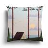 Cushion Cover Pillow  Autumn Scenery Home Decor Sofa Decorative