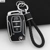 Tpu Car Flip Key Case Cover Shell Fob Keychain For Ssangyong Kyron 2 Sanka Actyon Korando Tivoli Protector Keyless Accessories