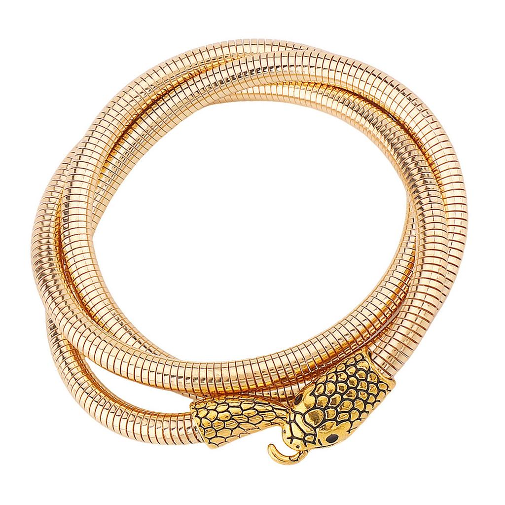 Adjustable Snake Necklace Alloy Charm Bracelet Wristband Jewelry Gift For Seamless Style Transition