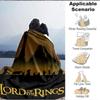1pc Lord of the Rings Blanket Lightweight Flannel Throw For Sofa, Bed, Travel, Livingroom, Office, Couch, Chair, And Bed