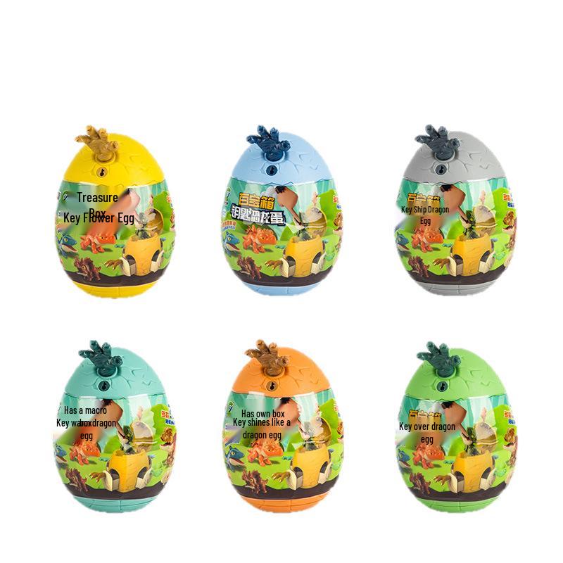 Children's Educational Dinosaur Egg Blind Box - Simulation Model Toys for Boys' Intellectual Development
