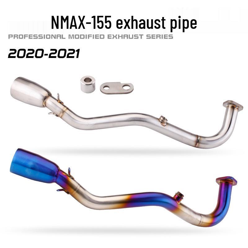 NMAX-155 Scooter Stainless Steel Blue Front & Carbon Fiber Tail Mod Kit