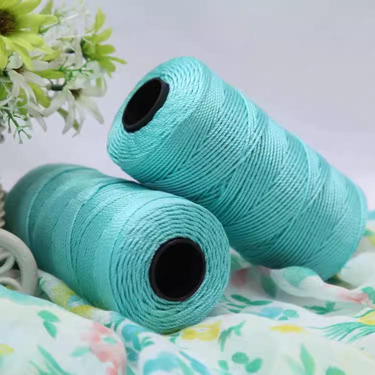 Ice Silk Bright Yarn for Handmade Knitting: Crochet Bags, Hats, Car Seat Cushions, Cup Holders, and Slippers.