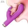 Female Rabbit Vibrator Clitoral Stimulation G-spot Vibrator Strong Vibration Motor