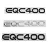 3D Letters Word EQC400 4MATIC Emblem Nameplate For  EQC 350 400 Rear Trunk Logo Sticker Silver Black Car Styling