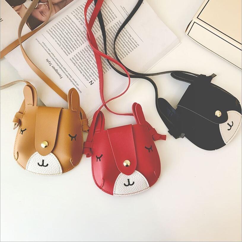 Women Chlidren's Bag   Hasp Children  Princess Shoulder Messenger Bag Girls Mini Bag Deer Baby Bags
