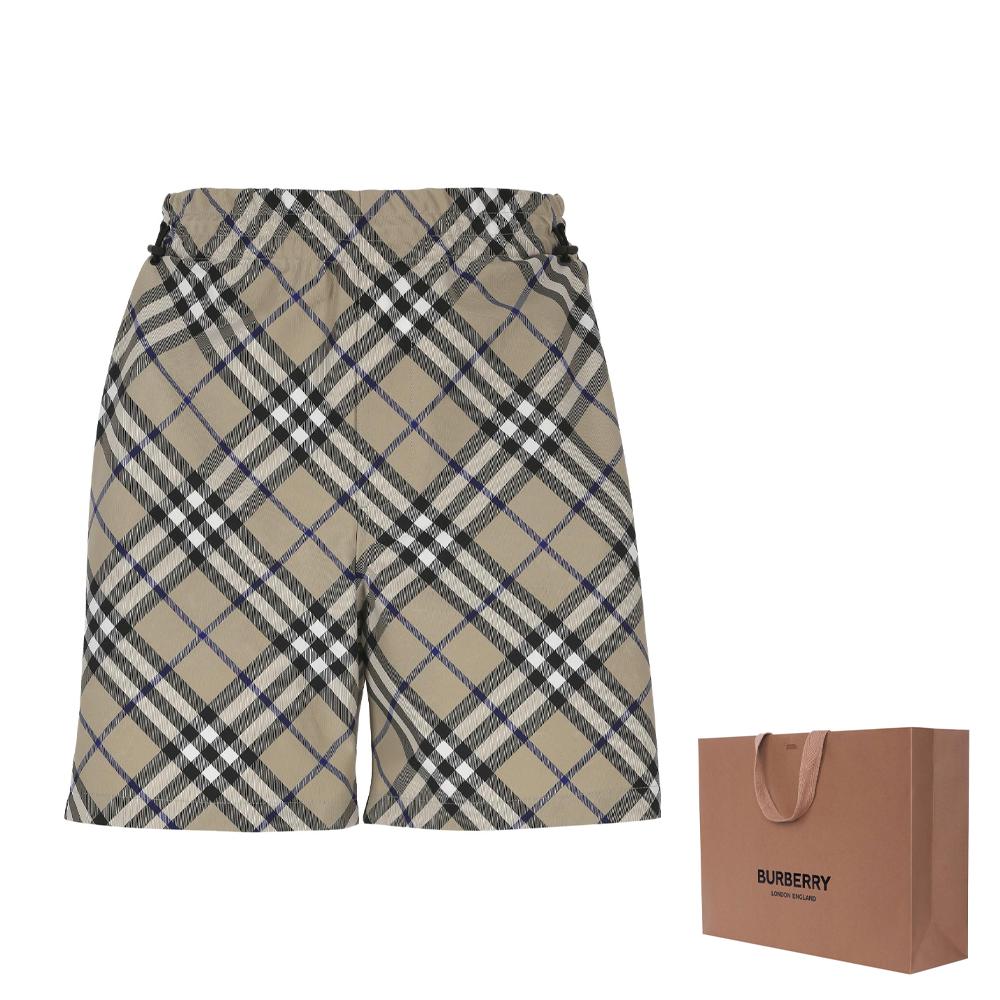 Burberry Check Pattern Shorts 81055081