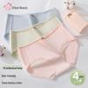 Women's Mid-Waist Antibacterial Comfort Panties 4-Pack