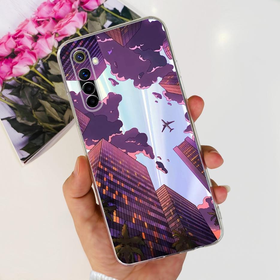 For Realme 6 Pro Case Realme 6i 6S Luxury Popular Painted Back Cover Soft Silicone Phone Case For Realme 6S 6i Realme6 Pro Shell