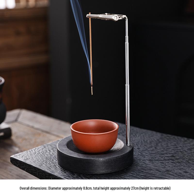 Zen Style Indoor Inverted Incense Burner - Creative Home Decoration Incense Holder
