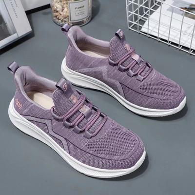 Scarpe Singole Casual Traspiranti a Suola Morbida da Donna per la Primavera, Scarpe da Escursionismo, Scarpe Sportive