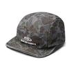 American-style camouflage baseball cap, men's workwear style, soft brim, five-panel design, makes the face appear smaller, short brim, embroidered