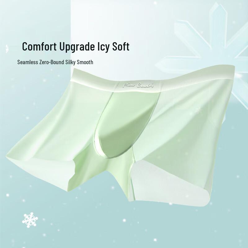 Pierre Cardin Herren Eis-Transparent Nahtlose Boxershorts 4er-Pack