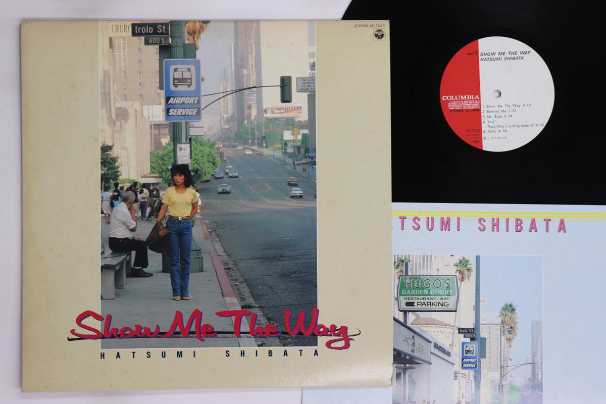 

LP Record HATSUMI SHIBATA - Show Me The Way AF7020 COLUMBIA 1981 Japan Japanese Enka/Traditional Used