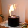 Tabletop Round Fireplace Smokeless Ethanol Fire Pit Outdoor Patio Alcohol Fireplace for Christmas New Year( EU US Shipping)