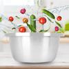 Multifunction Mixing Bowl Serving Cooking Egg Beating Container Salad Bowl for Home Barbecue