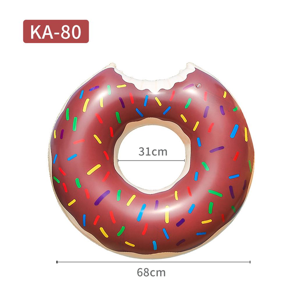 Sommer Wasser Aufblasbare Donut Schwimmen Ring Outdoor PVC Kinder Erwachsene Schwimmen Rettungsring Pool Spielzeug