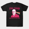 Asiatische Größe Herren Schwarzes Print-T-Shirt Pink Freud Die dunkle Seite deiner Mutter No-Cut-Print Baumwoll-T-Shirt