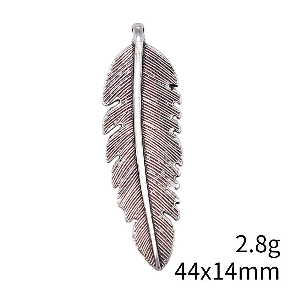 NewArrivals Charms Jewerly Making Feathers Leaf Charms Pendant Ornaments For Home Car Pendant