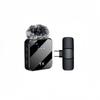 Mini Wireless Microphone Noise Cancellation Lapel Microphone Clip-On Microphone  Travel