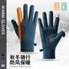 Radfahren Touchscreen Handschuhe Herren Winter Warm Outdoor Fahren Elektrofahrzeuge Kältefest Samt Winter Winddicht Wasserdicht Handschuhe