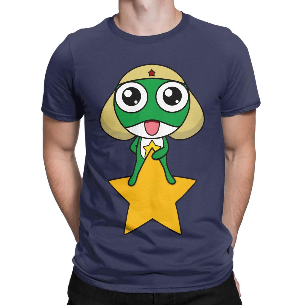 Awesome Symbol Of Sgt Frog Keroro TShirt for Men Women O Neck Cotton T Shirt  Short Sleeve Tees New Arrival Clothing