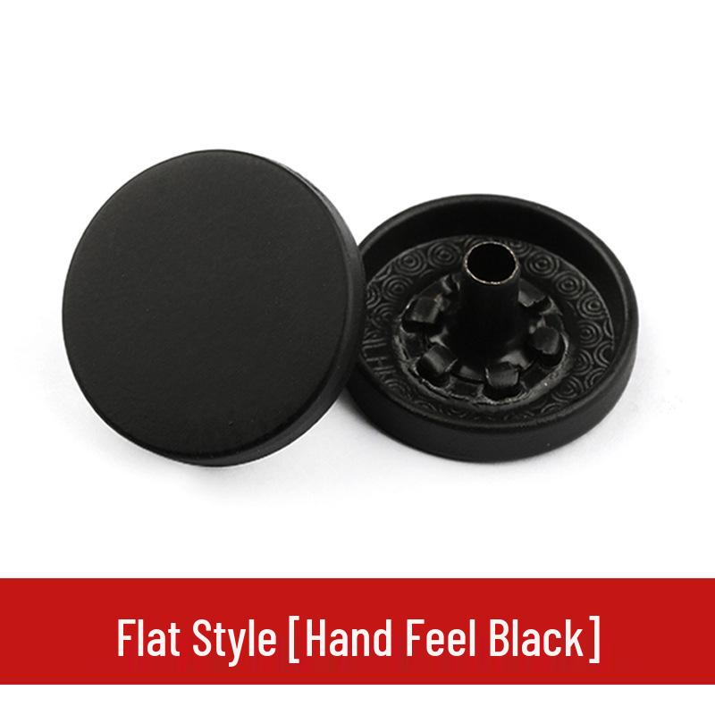 Metal Snap Buttons for Clothing: No-Sew Hidden Snap Accessories for Jackets, Studs, and Mother-Child Buttons.