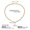 Four-Pointed Star Natural Pearl Double Layer Gold-Plated Clavicle Necklace