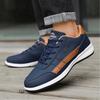 Shoes for Lace Up Footwear Vulcanized Men Leather Sneaker Casual Comfortable Non-Slip  Sports Shoes Men Outdoor Footwear Tennis
