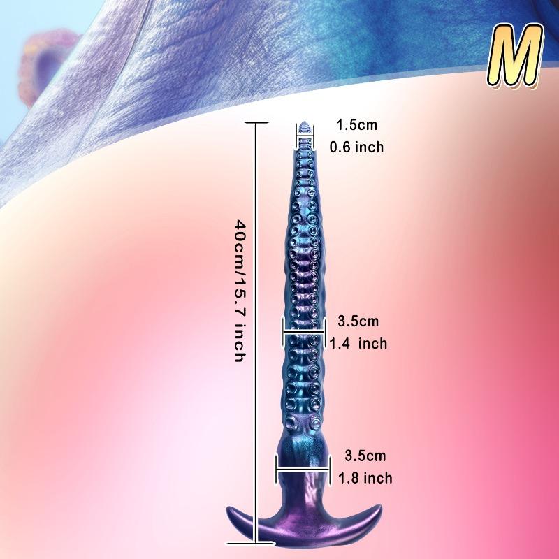 18+ Anal Plug Octopus Tentacle Butt Plug Anal Dildos Liquid Silicone Soft Butt Plug Long Adult Masturbation Sex Toys for Women