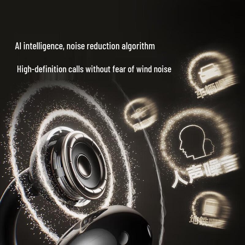 SANAG Z60S AI Bone Conduction Ear Clip Bluetooth Earbuds