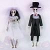30cm Realistisches Skelett Halloween Dekorationen mit beweglichen Gelenken Für Party-Mittelstücke Ausstellung Innen und Außen