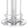 Plating Coffee Capsules Holder 360 Degree Rotatable 40 Coffee Pod Holder Coffee Capsules Stand Rack Tower Stand Hollow Structure