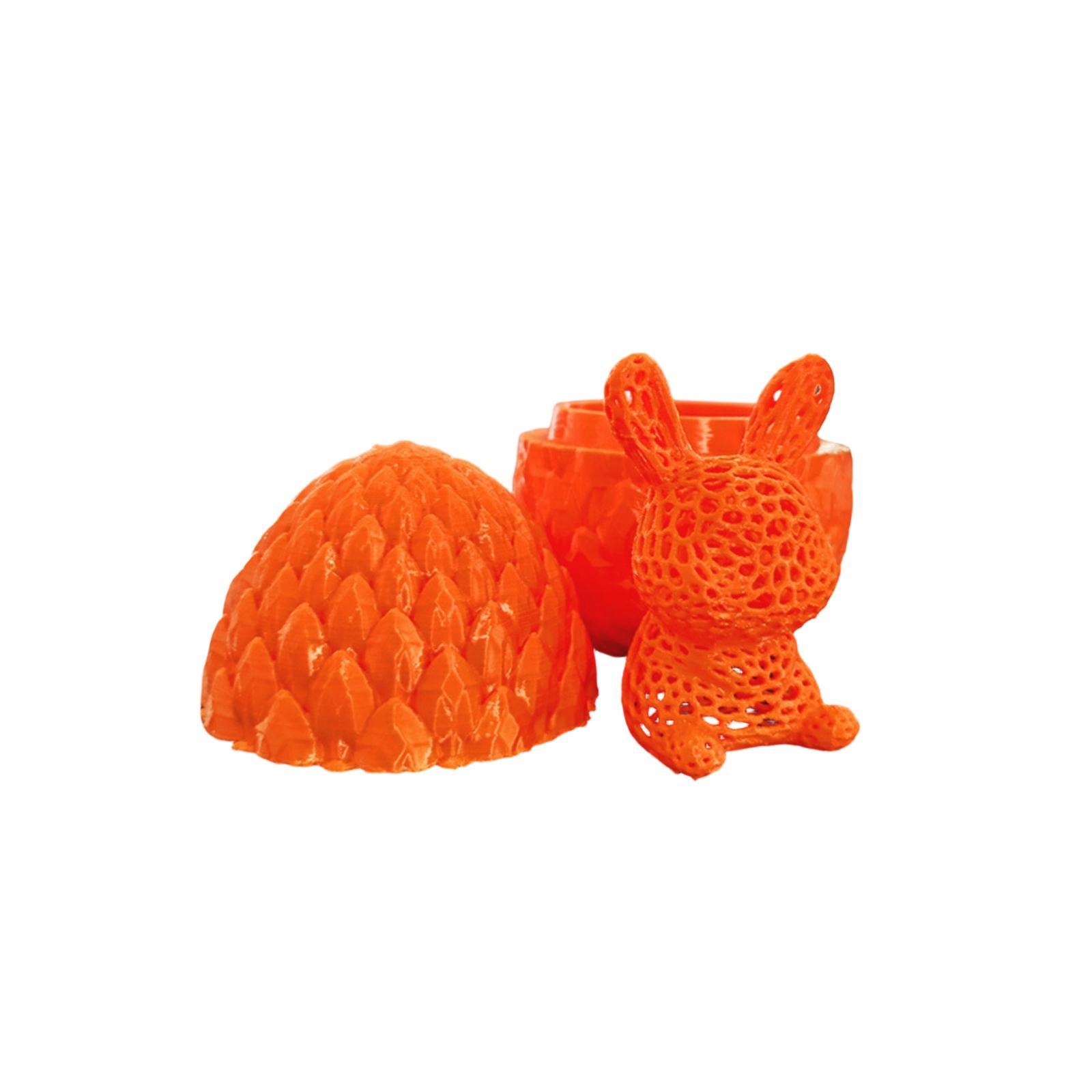 Easter Hollow Bunny Egg 3D Printed Creative Toy Ornament One Size