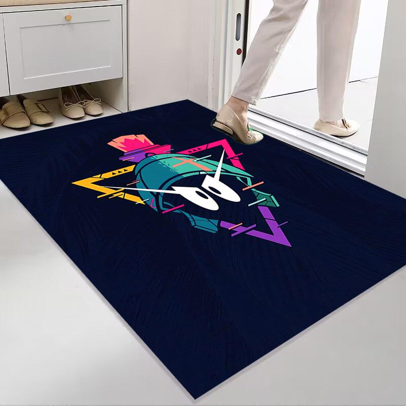 Marvin Martian DJ Funk carpet Living room and bedroom mats floor mats Christmas gifts Room Bathroom mat