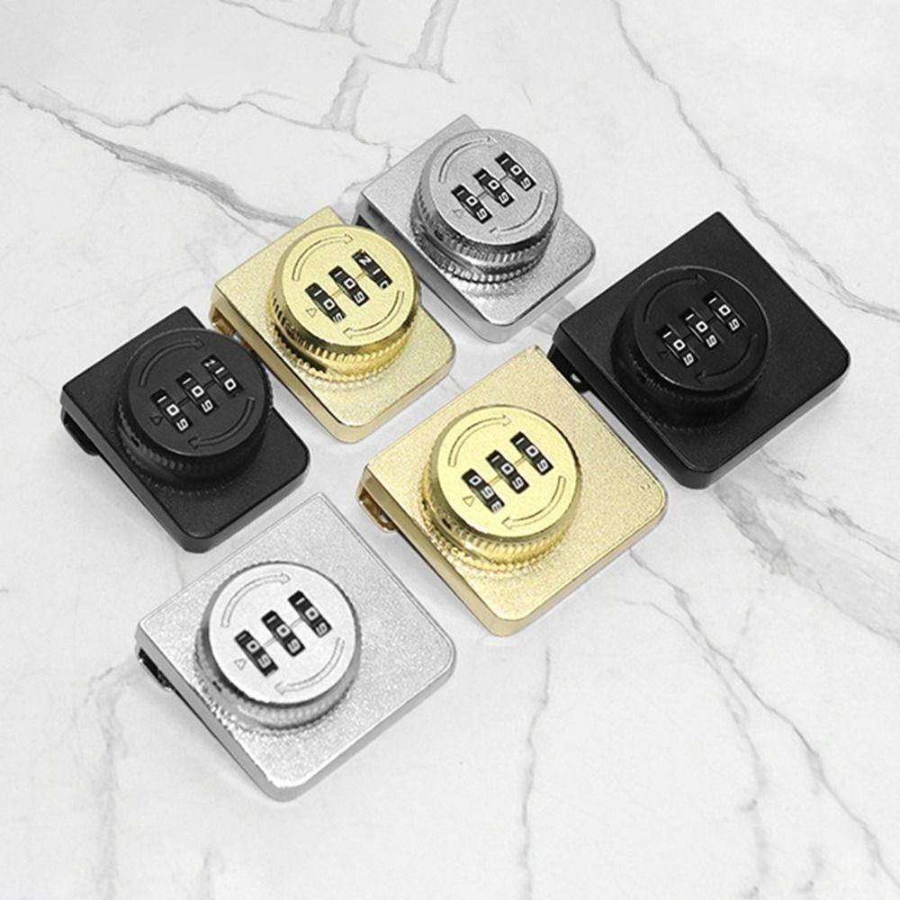 3 Digital Code Glass Door Password Lock Hardware Combination Lock Display Case Lock  Glass Cabinet
