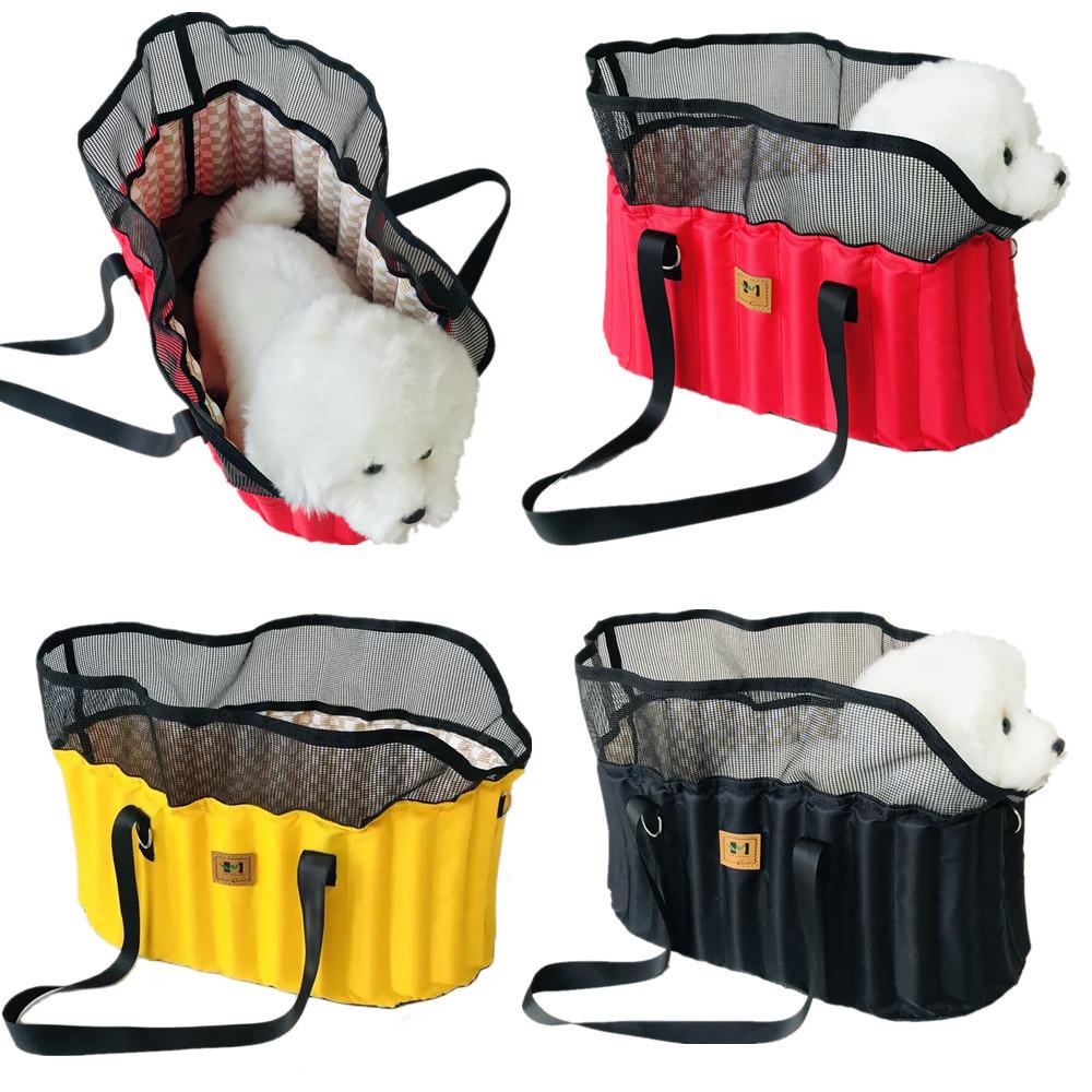 Pet Bag Portable and Fashionable Single Shoulder Handbag Car Mounted Pet Travel Supplies Dog Accessories