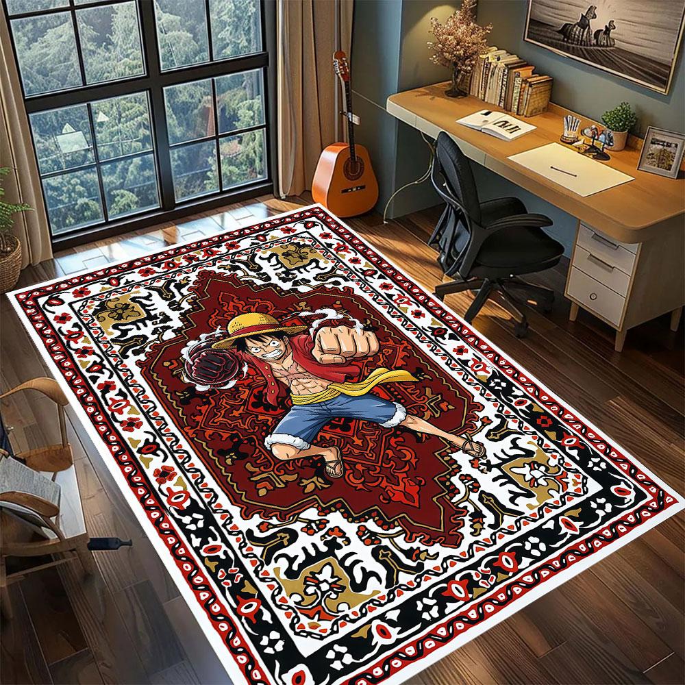 

OnePiece anime character Carpet for Living Room Bedroom Home Decor Cool Movie Mat Play Floor Mat 60x90cm