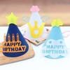 Felt Birthday Hat Fresh and Cute Birthday Hat Adorable Crown Photo Prop Party Hat Birthday Cone Hat Party Decorations