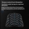 Universal Motorcycle Seat Cushion 3D Gel Breathable Shock Absorbing Comfort Pad for Summer Winter All Season Use
