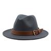 Black Woolen Top Hat Jazz Hat